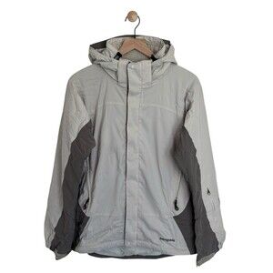 Patagonia Jacket Womens Med. Full ZIp Hoodie Regulator Ski Lined Casual